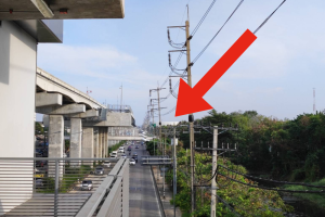 Walk to Lumpinee Stadium from MRT Pink Line Ram Inthra 3 station